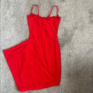 SKIMS Red Chemise